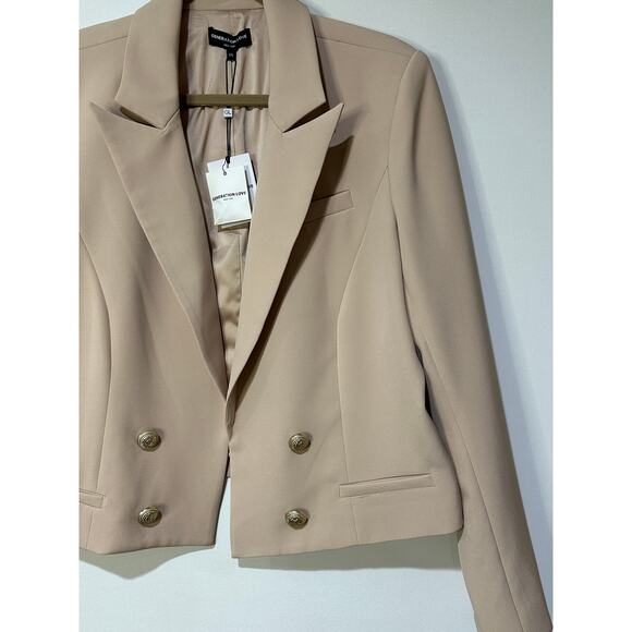 Generation Love Penn Crepe Cropped Blazer Latte Size XXL NWT - Picture 4 of 13